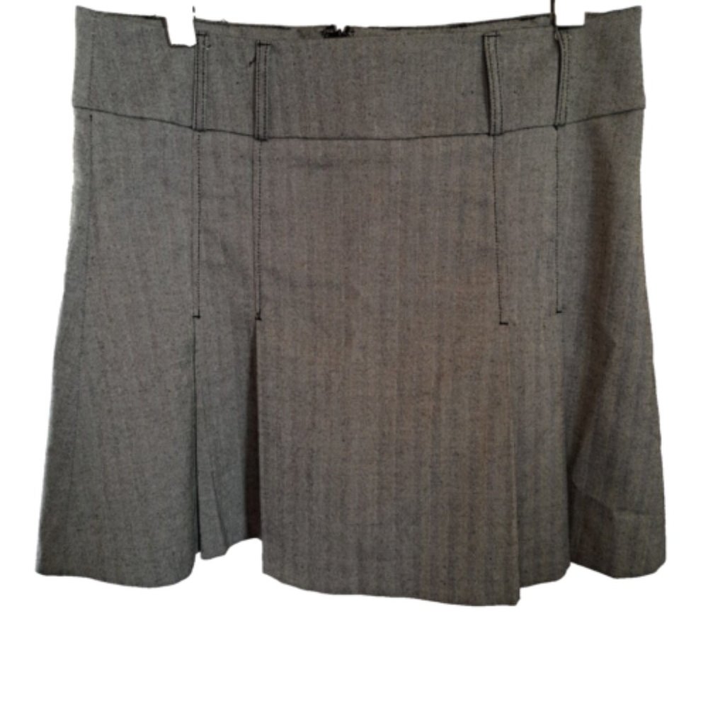 CHADO womens SKIRT size 5 or 31"W SHORT Herringbone FORMAL PREPPY QUIET LUXURY